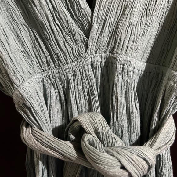 Savannah Morrow The Label's Mahria Maxi Dress with Belt Green Size S - Picture 7 of 15